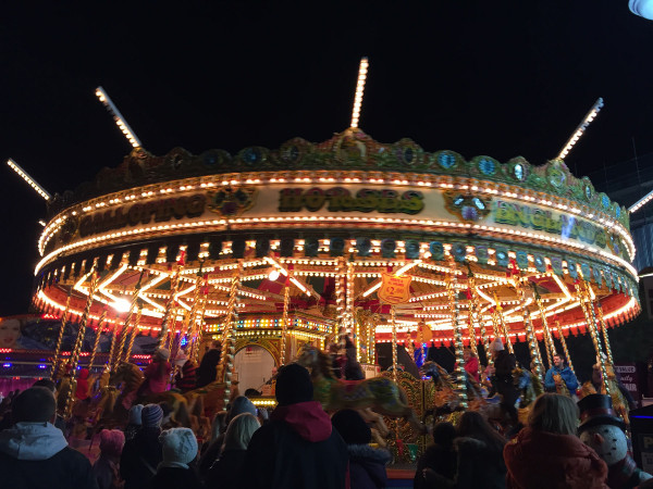 Merry go round - Lincoln Christmas Market
